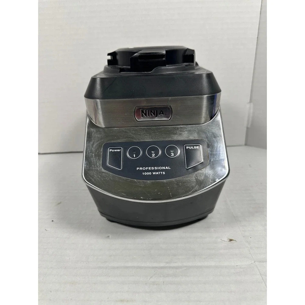 Ninja Professional 1000Watts Blender Base Only NJ600 30 Black Silver Replacement